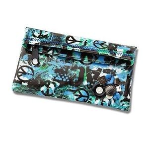 Peace Remix Beaded Clutch Alisa Burke Design